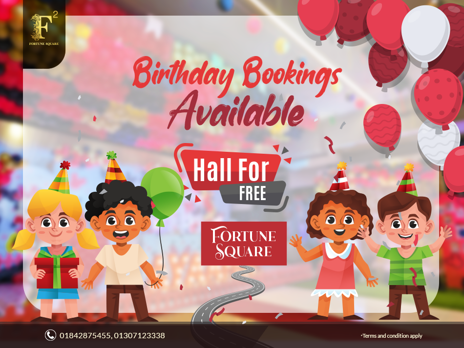 Celebrate your special day in style at Fortune Square