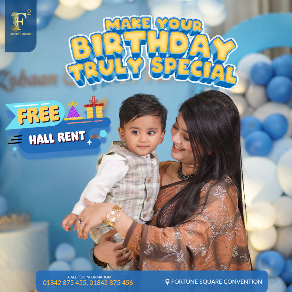 Make your birthday truly special at Fortune Square Convention
